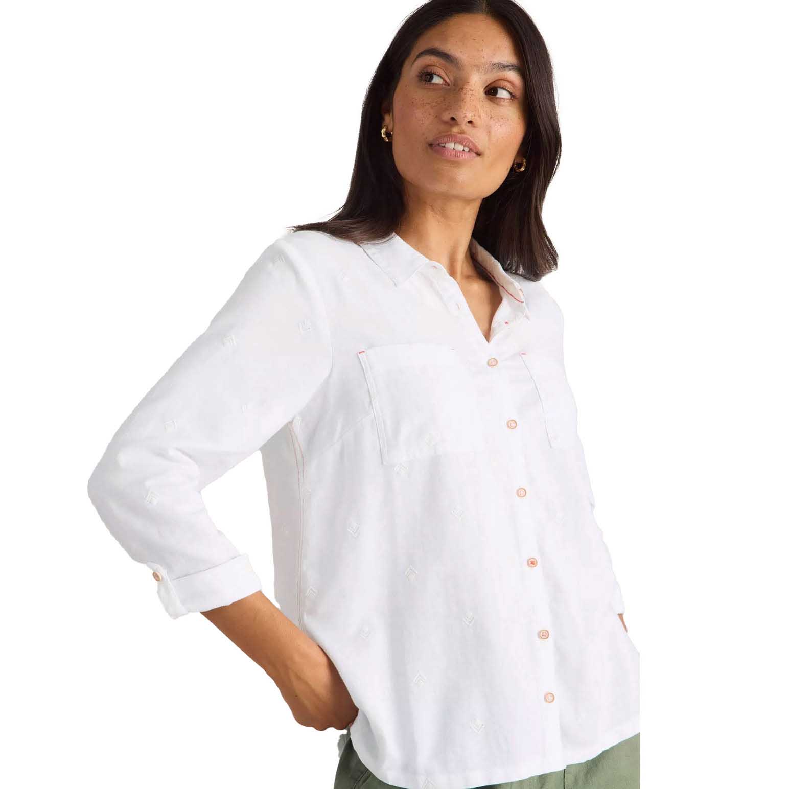 White Stuff Sophie Organic Cotton Shirt
